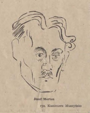 Józef Morton rysunek
